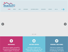Tablet Screenshot of homesupply.net